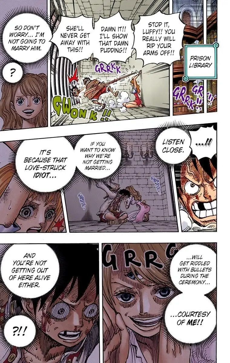 One Piece Digital Colored Chapter 850 image 15